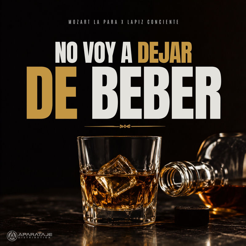 Portada de Mozart la Para, Lapiz Conciente - No voy a dejar de beber